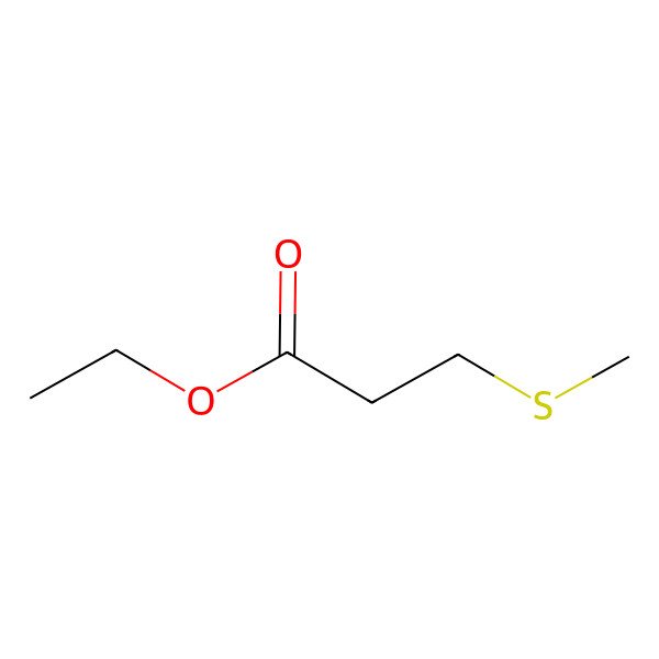 2D Structure of Ethyl 3-(methylthio)propionate
