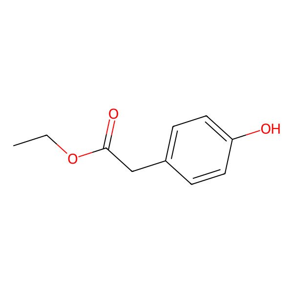 2D Structure of Ethyl 4-hydroxyphenylacetate