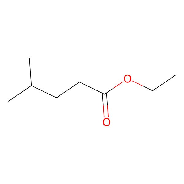2D Structure of Ethyl 4-methylpentanoate