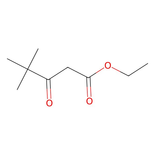 2D Structure of Ethyl 4,4-dimethyl-3-oxopentanoate