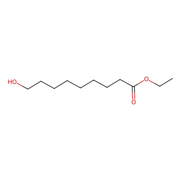 2D Structure of Ethyl 9-hydroxynonanoate