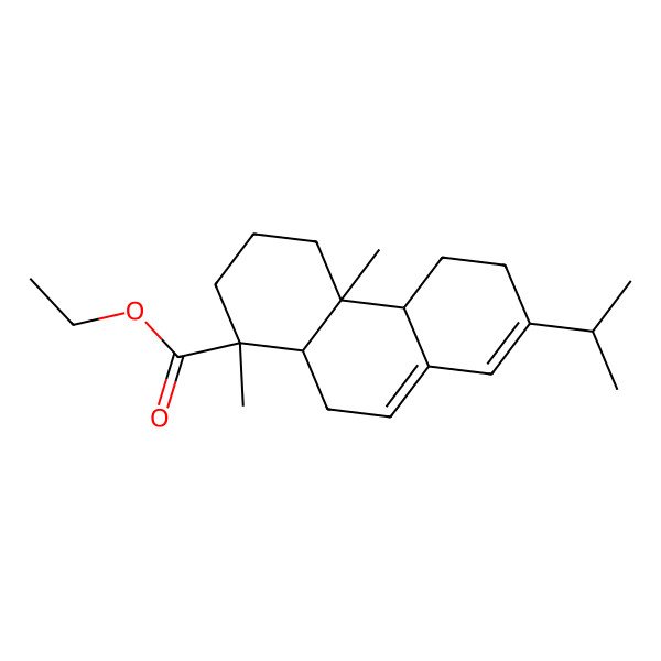 2D Structure of Ethyl abietate