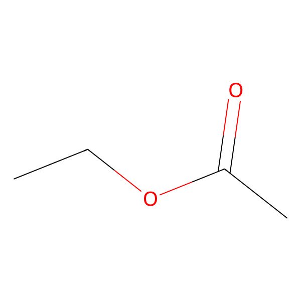 2D Structure of Ethyl acetate-1-13C