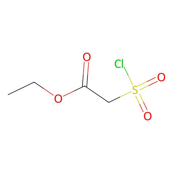 2D Structure of Ethyl (chlorosulfonyl)acetate
