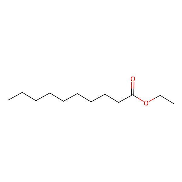 2D Structure of Ethyl Decanoate 2D Structure of Ethyl Decanoate