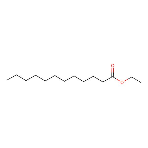 2D Structure of Ethyl dodecanoate