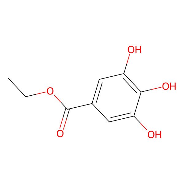 2D Structure of Ethyl gallate