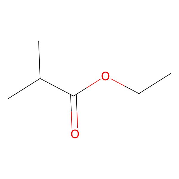 2D Structure of Ethyl isobutyrate