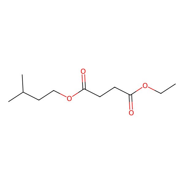 2D Structure of Ethyl isopentyl succinate