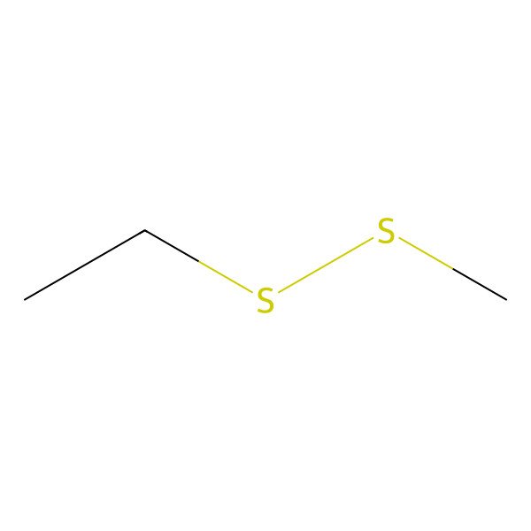 2D Structure of Ethyl methyl disulfide