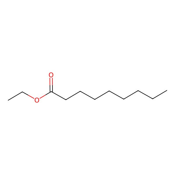2D Structure of Ethyl Nonanoate 2D Structure of Ethyl Nonanoate
