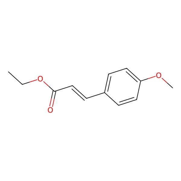 2D Structure of Ethyl p-methoxycinnamate