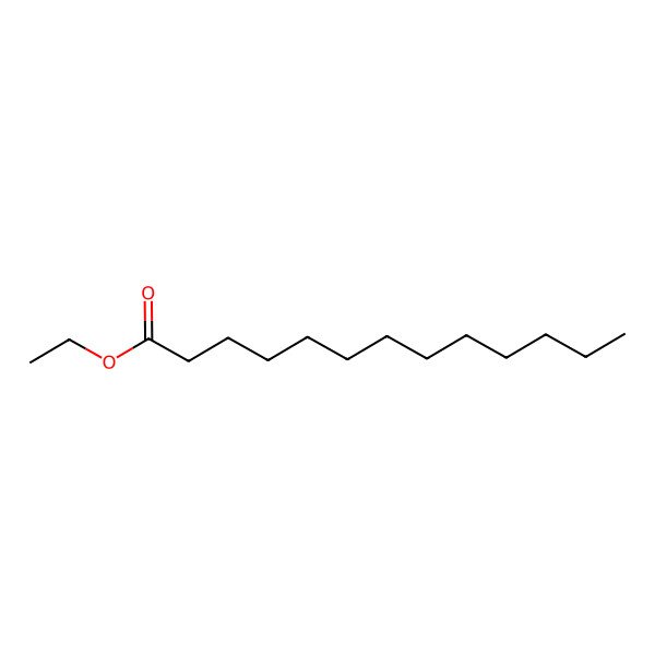 2D Structure of Ethyl tridecanoate 2D Structure of Ethyl tridecanoate