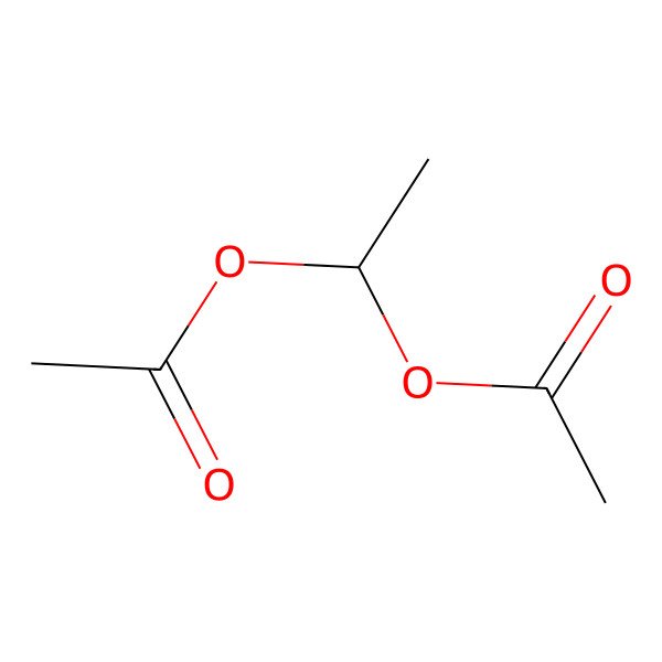 2D Structure of 1,1-Ethanediol, 1,1-diacetate