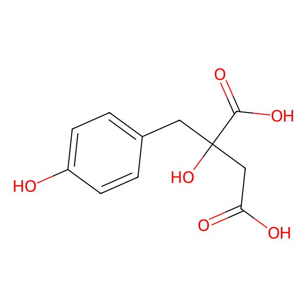 2D Structure of Eucomic acid, (-)-