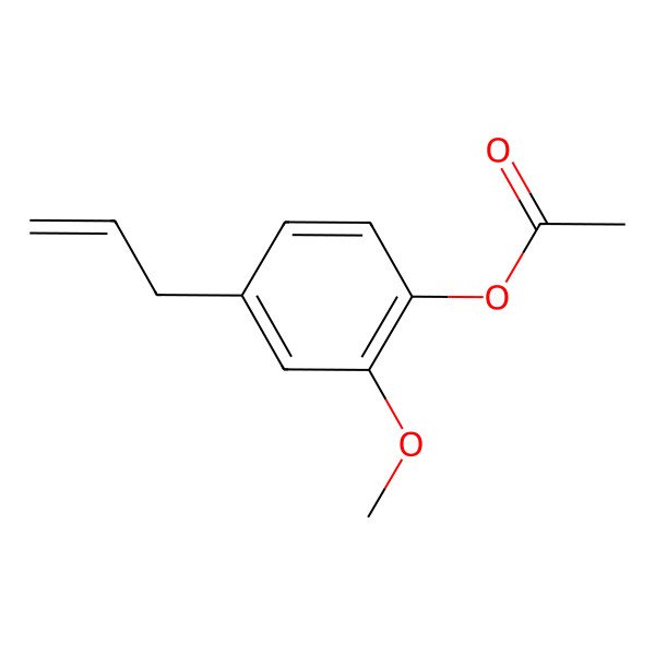 2D Structure of Eugenol acetate