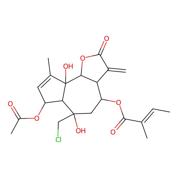 2D Structure of Eupachlorin Acetate