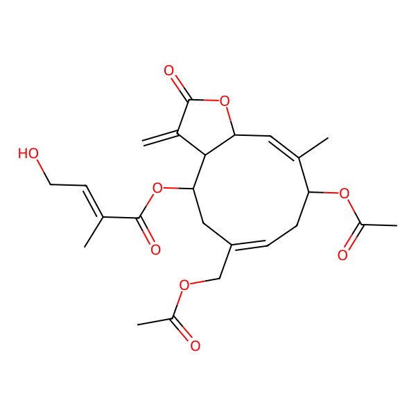 2D Structure of Eupalinolide B 2D Structure of Eupalinolide B