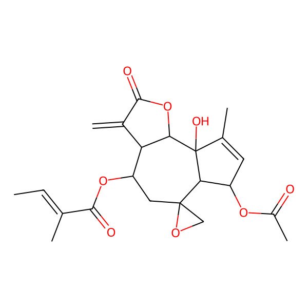 2D Structure of Euparotin acetate