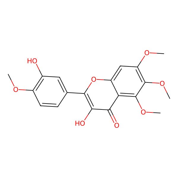 2D Structure of Eupatoretin 2D Structure of Eupatoretin