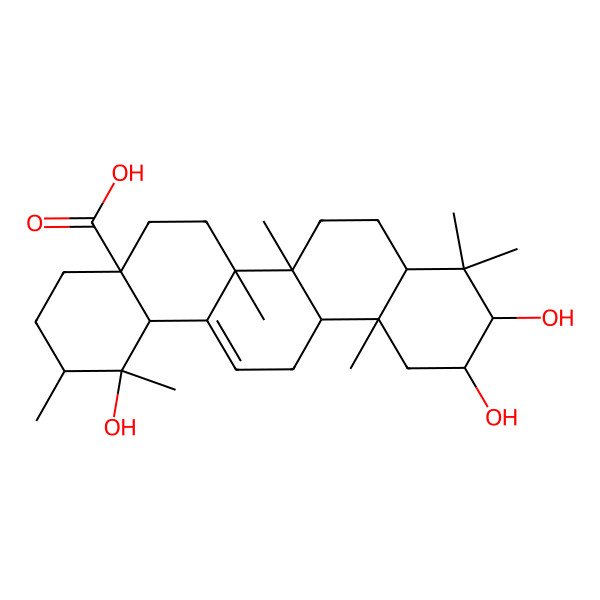 2D Structure of Euscaphic acid