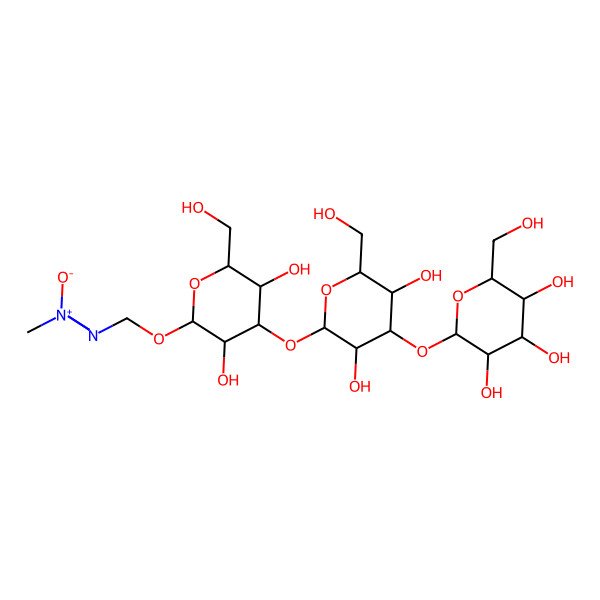 2D Structure of [(2R,3R,4S,5R,6R)-4-[(2S,3R,4S,5R,6R)-3,5-dihydroxy-6-(hydroxymethyl)-4-[(2S,3R,4S,5S,6R)-3,4,5-trihydroxy-6-(hydroxymethyl)oxan-2-yl]oxyoxan-2-yl]oxy-3,5-dihydroxy-6-(hydroxymethyl)oxan-2-yl]oxymethylimino-methyl-oxidoazanium