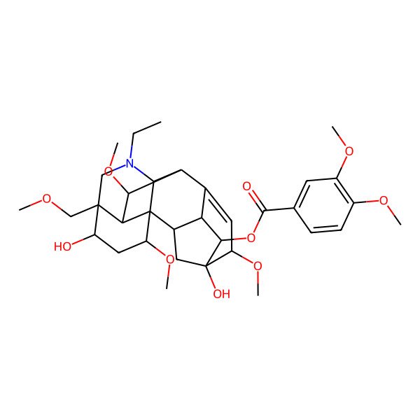 2D Structure of Falaconitine