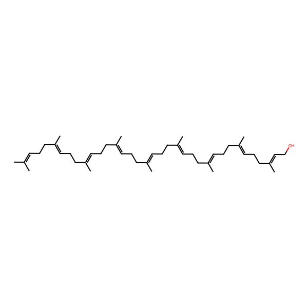 2D Structure of Ficaprenol 9