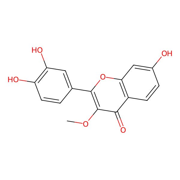 2D Structure of Fisetin 3-methyl ether 2D Structure of Fisetin 3-methyl ether