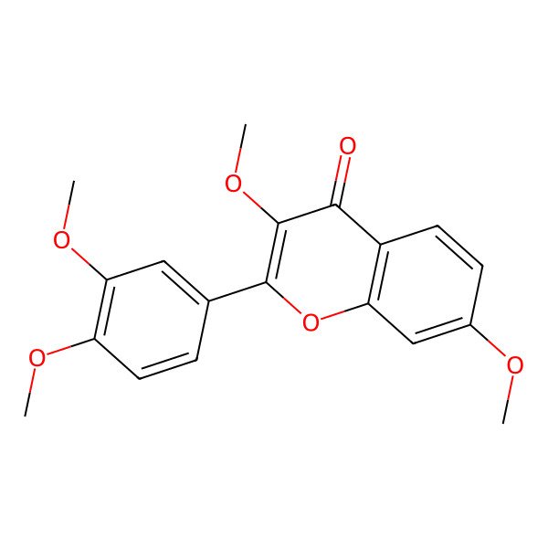2D Structure of Fisetin tetramethyl ether