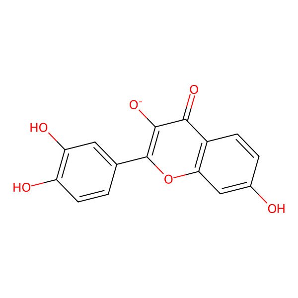 2D Structure of Fisetin(1-)