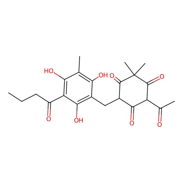 2D Structure of flavaspidic acid-AB