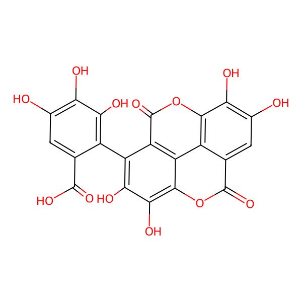 2D Structure of Flavogallonic acid