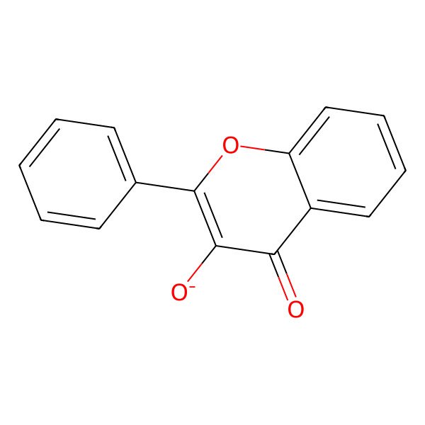 2D Structure of Flavonol(1-) 2D Structure of Flavonol(1-)