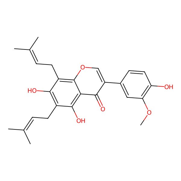 2D Structure of Flemingsin 2D Structure of Flemingsin