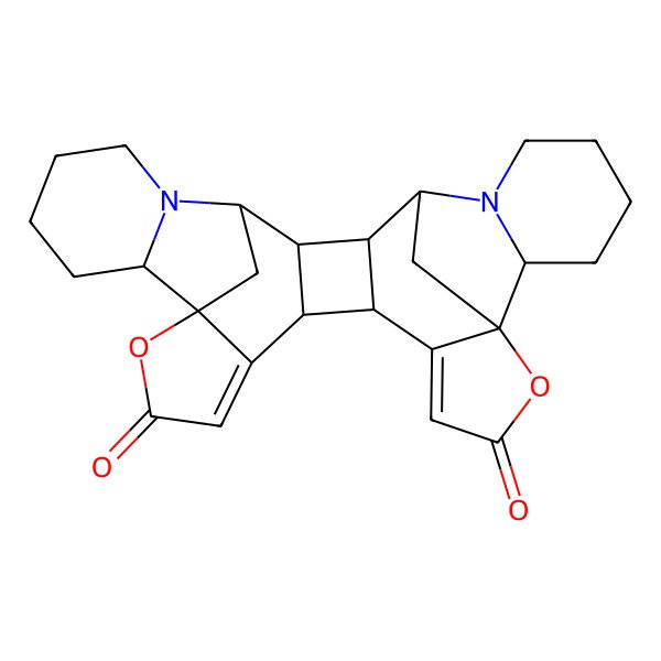 2D Structure of (1R,6S,7S,12R,13S,19R,20S,21S,22R,28S)-2,11-dioxa-18,23-diazanonacyclo[20.6.1.112,19.01,5.06,21.07,20.08,12.013,18.023,28]triaconta-4,8-diene-3,10-dione