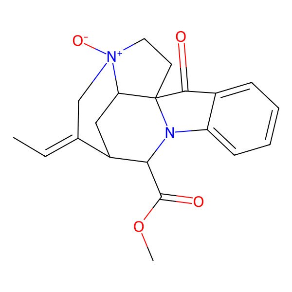 2D Structure of Fluorocarpamine-N-oxide