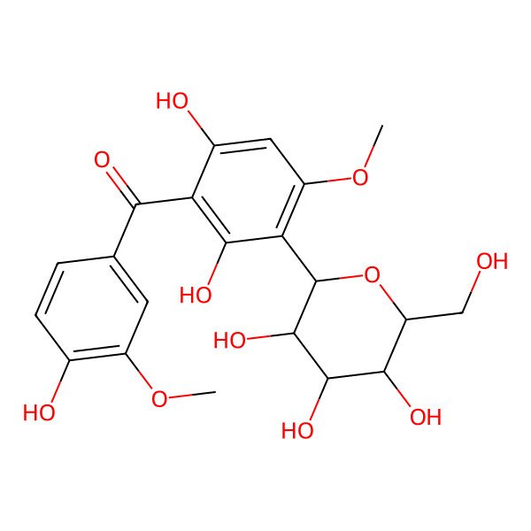 2D Structure of Foliamangiferoside B