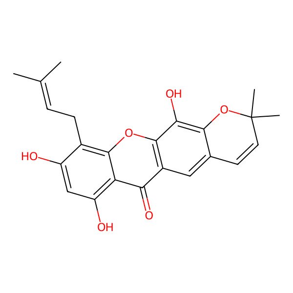 2D Structure of Formoxanthone A