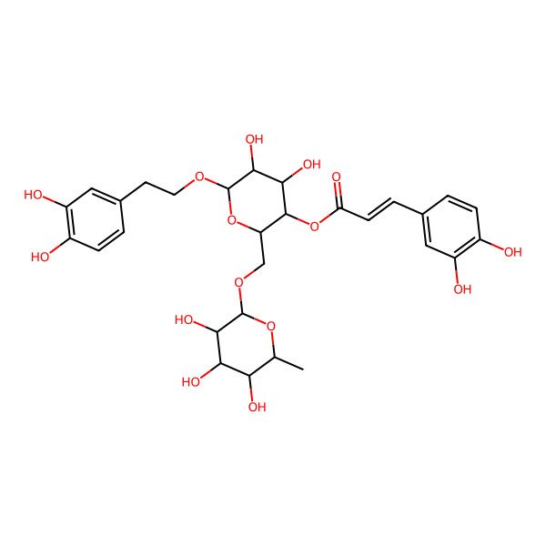 2D Structure of Forsythoside A