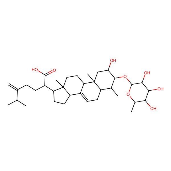 2D Structure of Fruticoside C