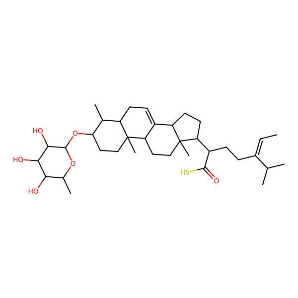 2D Structure of Fruticoside G