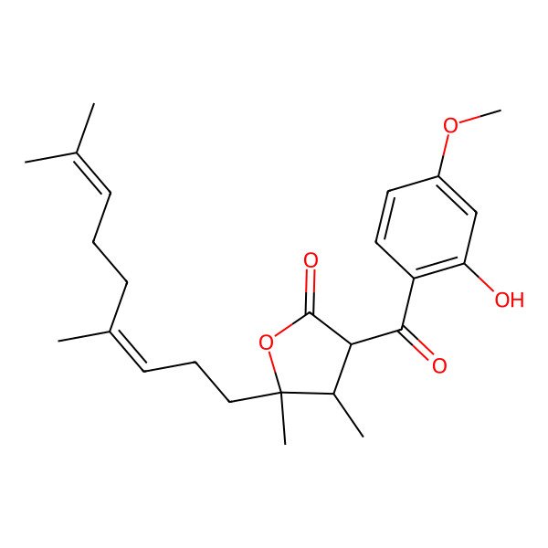 2D Structure of Fukanedone A 2D Structure of Fukanedone A