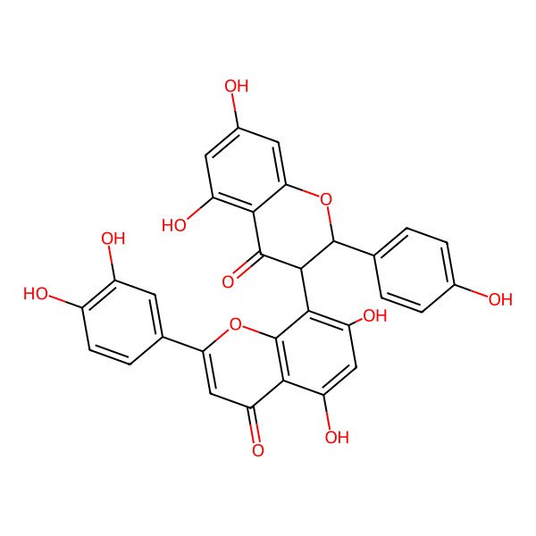 2D Structure of Morelloflavone 2D Structure of Morelloflavone