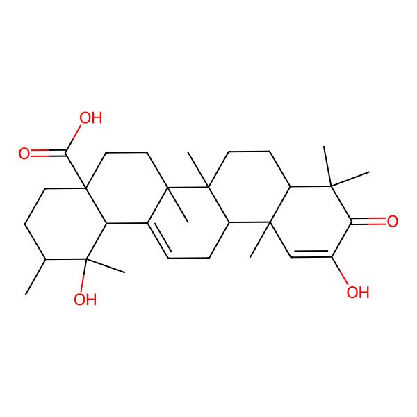 2D Structure of Fupenzic acid