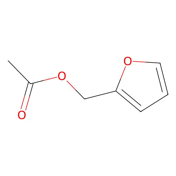 2D Structure of Furfuryl acetate