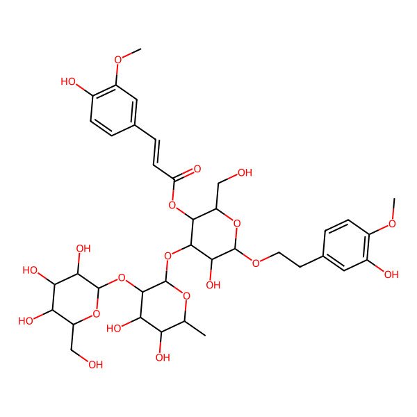 2D Structure of Galactosylmartynoside