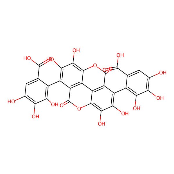 2D Structure of Gallagic acid