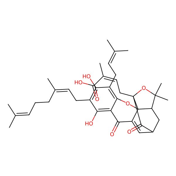 2D Structure of Gambogenic Acid