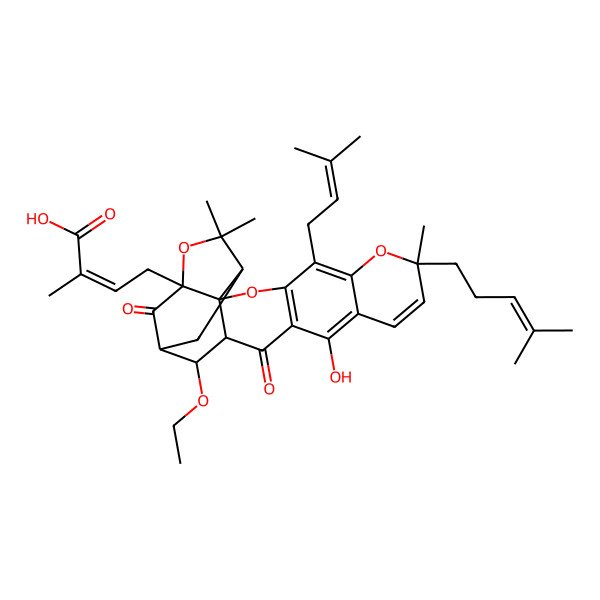 2D Structure of Gambogic acid B